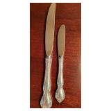 Alvin Sterling Silver Flatware Service for 12 ~ Pirouette, 2519g