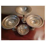 Sterling Silver Compote Candy Dishes ~ 4