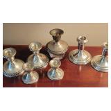 Sterling Silver Weighted Candle Holder Collection