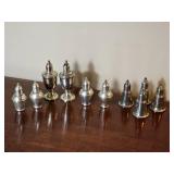 Sterling Silver Salt & Pepper Shaker Collection ~ Weighted