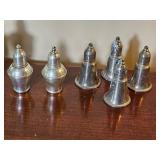 Sterling Silver Salt & Pepper Shaker Collection ~ Weighted