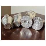 Sterling Silver Salt & Pepper Shaker Collection ~ Weighted