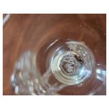 Gorham Gold Rim Wine Crystal Service for 13 ~ 9'