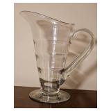 Graceful Tiffin Crystal Pitcher