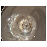 Gorham Gold Rim Wine Crystal Service for 13 ~ 8'