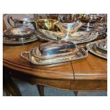 Massive Collection of Silverplate Serving Pieces
