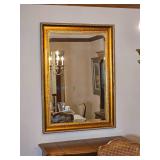 Stunning Regency Gilded Edge Mantel Mirror