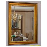 Stunning Regency Gilded Edge Mantel Mirror