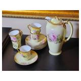 Antique Art Nouveau Demitasse Set