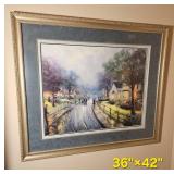 Hometown Memories 1 ? Print by Thomas Kinkade