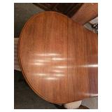 Thomasville Furniture American Contemporary Dining Table Set  (4 Chairs, 2 Leaves, Pads)