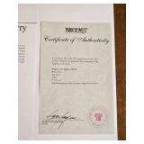 Singed Serio lithograph Amethysta ? Stan Merry