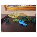 Vintage Depression Era decorative Glass