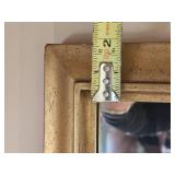 Gold Frame Arched Dcor Mirror