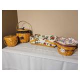 Longaberger Basket Collectors Bundle