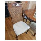 Scalloped Edge Provincial Kitchenet Table (Four Chairs & Additional Leaf)