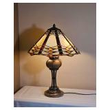 Prairie Misson Tiffany Shade Table Lamp