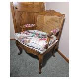 Cane Back French Armchair