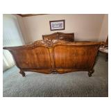 Louis XV French Sleigh Bed from Hickory White Furniture