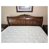 Louis XV French Sleigh Bed from Hickory White Furniture