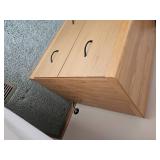 Blonde Oak Grain Filling Cabinet