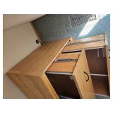 Blonde Oak Grain Filling Cabinet