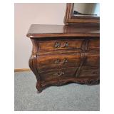 Louis XV French Provincial Dresser Mirror from Hickory White Furniture