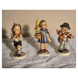 Hummel Style Porcelain Figurine Group - B