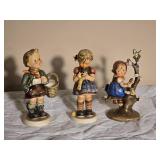 Hummel Style Porcelain Figurine Group - C