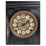 Stunning Antique E.N. Welch Mantle Clock - Black