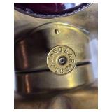 Brilliant Vintage Brass Fire Engine Oil Lamp Light - Solar