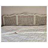 French Provincial Style Cane Panel Headboard- Full