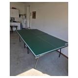 Prince Foldable Table Tennis Table with Rolling Base