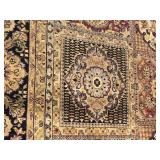 Large Persian Style Patchwork Area Rug Multi Medallion Design