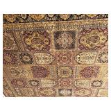 Large Persian Style Patchwork Area Rug Multi Medallion Design