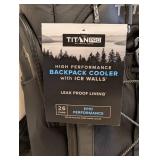 NEW TITAN PRO HIGH PERFORMANCE BACKPACK COOLER W/ ICE WALLS