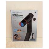 NEW SHARPER IMAGE POWER PERCUSSION HOT + COLD REACH PERCUSSION MASSAGER