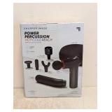 NEW SHARPER IMAGE POWER PERCUSSION HOT + COLD REACH PERCUSSION MASSAGER