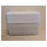 NEW SMALL STORAGE CONTAINERS WITH LIDS 4PK