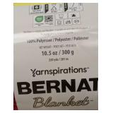 NEW YARNSPIRATIONS BERNAT BLANKET RED