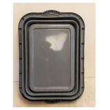 COLLAPSIBLE LAUNDRY HAMPER GRAY