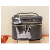 NEW SONIA KASHUK DOUBLE-ZIP TRAIN CASE