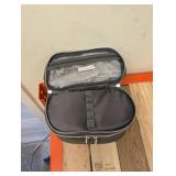 NEW SONIA KASHUK DOUBLE-ZIP TRAIN CASE