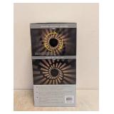 SOLAR PATHWAY LIGHTS WITH ROTATING LIGHT EFFECT 4 PACK