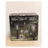 SOLAR LED PATHWAY LIGHTS 4PK