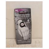 NEW KIRKLAND SIGNATURE GOLF GLOVES SIZE ML 4 PACK
