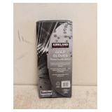 NEW KIRKLAND SIGNATURE GOLF GLOVES SIZE ML 4 PACK