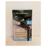 TOMMY BAHAMA 2 PACK LED SOLAR SPOT LIGHT