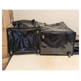 (3) CLEVERMADE FOLDABLE TOTE BAG ON WHEELS