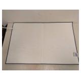 NEW PURELY INDULGENT BATH MAT GRAY